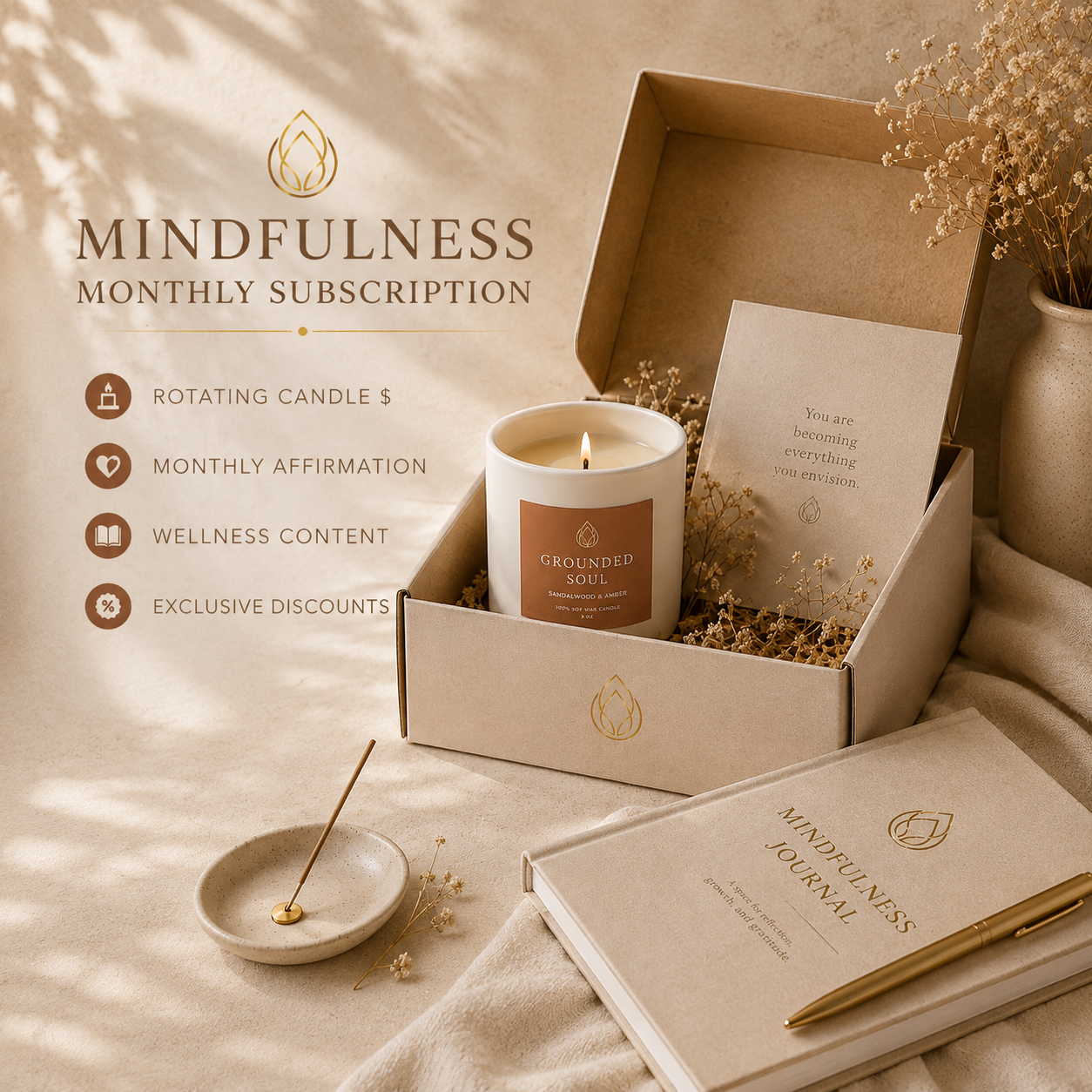 MINDFULNESS MONTHLY SUBSCRIPTION